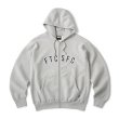 画像1: FTC " ARC LOGO ZIP UP HOODY " - GRAY (1)