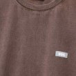 画像2: FTC " PIGMENT DYED SMALL LOGO L / S TOP " - BROWN (2)