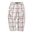 画像1: FTC " CONVERTIBLE CARGO PANT " - PINK PLAID (1)