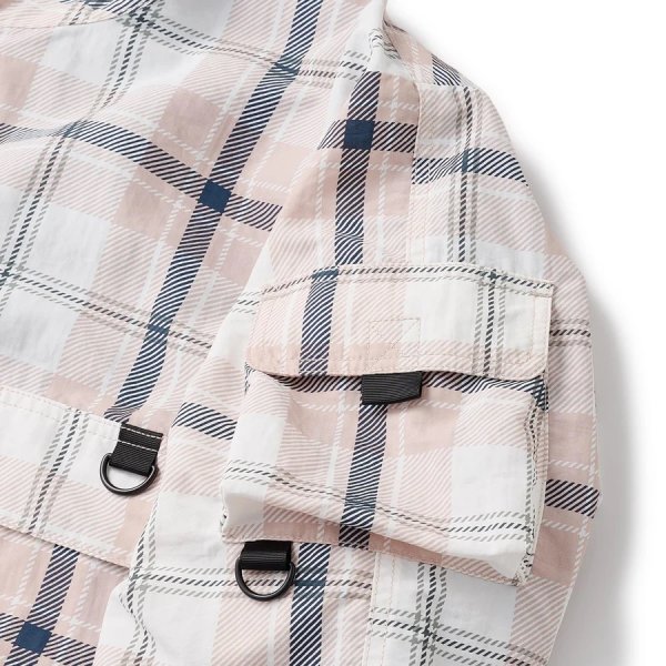 画像6: FTC " UTILITY ANORAK JACKET " - PINK PLAID (6)