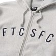 画像2: FTC " ARC LOGO ZIP UP HOODY " - GRAY (2)