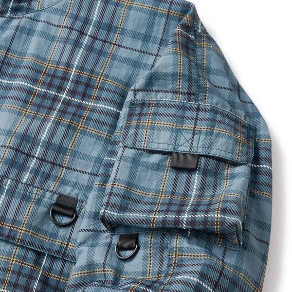 画像5: FTC " UTILITY ANORAK JACKET " - GREEN PLAID (5)