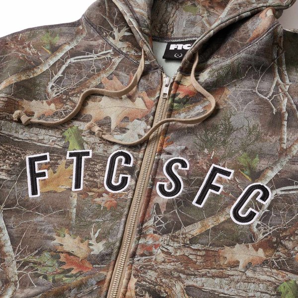 画像2: FTC " ARC LOGO ZIP UP HOODY " - CAMO (2)