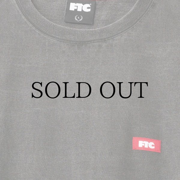 画像2: FTC " PIGMENT DYED SMALL LOGO L / S TOP " - BLACK (2)