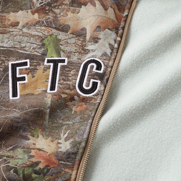画像4: FTC " ARC LOGO ZIP UP HOODY " - CAMO (4)