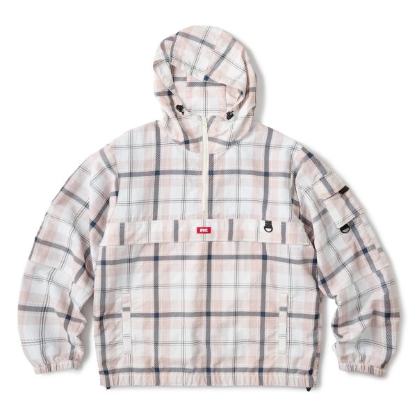 画像1: FTC " UTILITY ANORAK JACKET " - PINK PLAID (1)