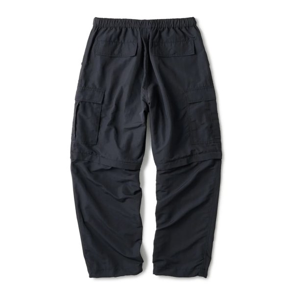 画像2: FTC " CONVERTIBLE CARGO PANT " - BLACK (2)