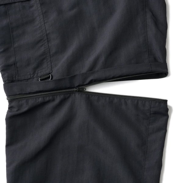 画像8: FTC " CONVERTIBLE CARGO PANT " - BLACK (8)