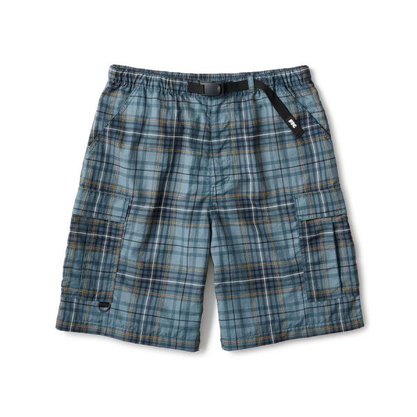 画像3: FTC " CONVERTIBLE CARGO PANT " - GREEN PLAID (3)