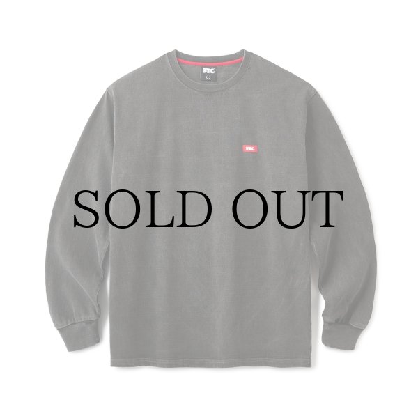 画像1: FTC " PIGMENT DYED SMALL LOGO L / S TOP " - BLACK (1)