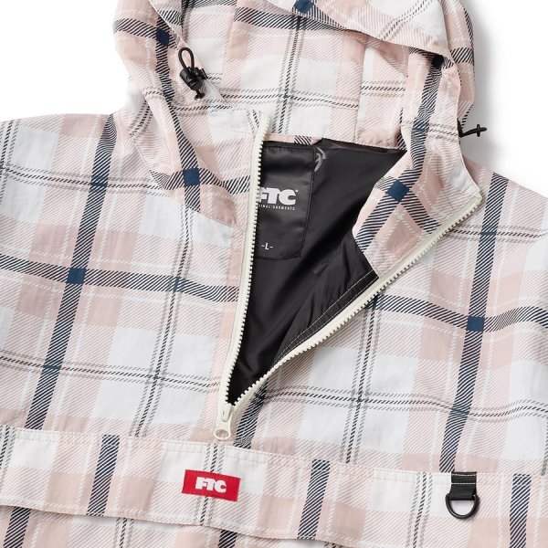 画像3: FTC " UTILITY ANORAK JACKET " - PINK PLAID (3)