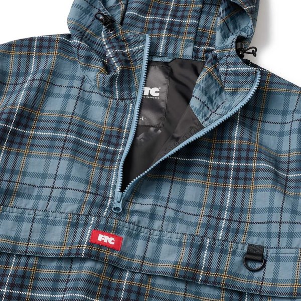 画像3: FTC " UTILITY ANORAK JACKET " - GREEN PLAID (3)