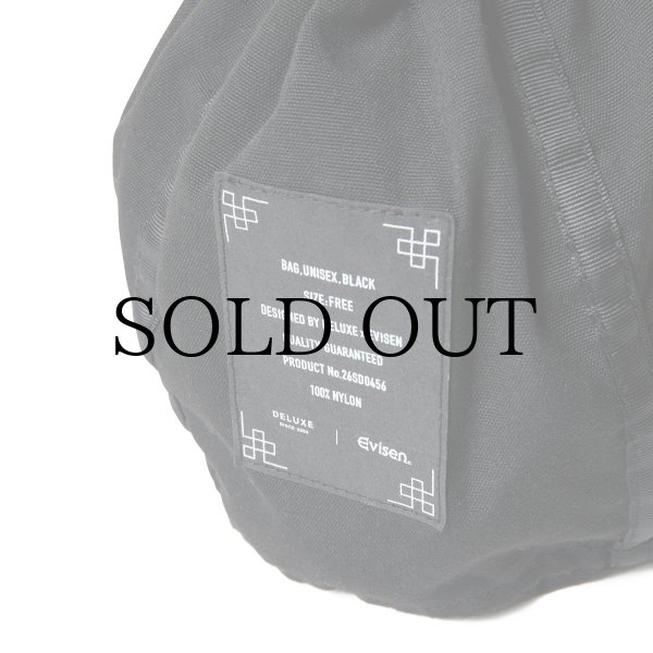 画像3: DELUXE x EVISEN " PERSONAL EFFECTS BAG "- BLACK (3)