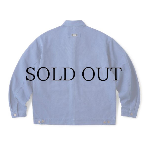 画像2: FTC " WASHED CANVAS WORK JACKET " - BLUE (2)