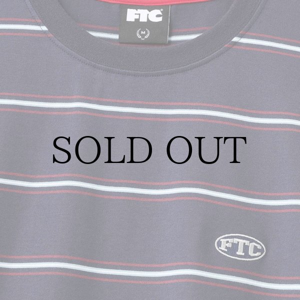 画像2: FTC "PUFF LOGO STRIPE L/S TOP " - NAVY (2)