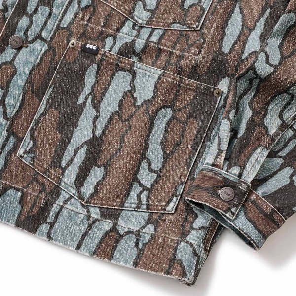 画像5: FTC " WASHED CANVAS WORK JACKET " - CAMO (5)