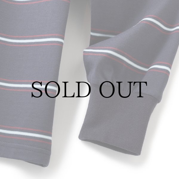 画像3: FTC "PUFF LOGO STRIPE L/S TOP " - NAVY (3)
