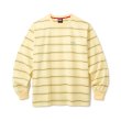 画像1: FTC "PUFF LOGO STRIPE L/S TOP " - YELLOW (1)