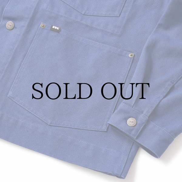 画像4: FTC " WASHED CANVAS WORK JACKET " - BLUE (4)