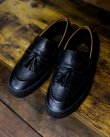 画像6: LAST RESORT AB " VM005 LOAFER  " - OSTRITCH BLACK / BLACK (6)