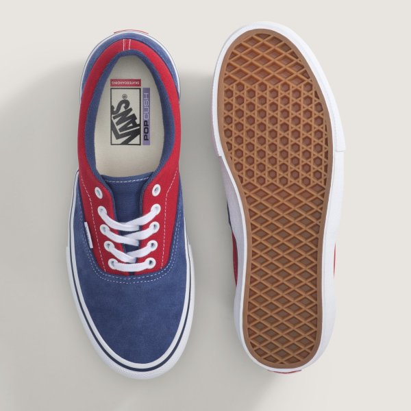 画像3: VANS " SKATE ERA "- BLUE / RED (3)