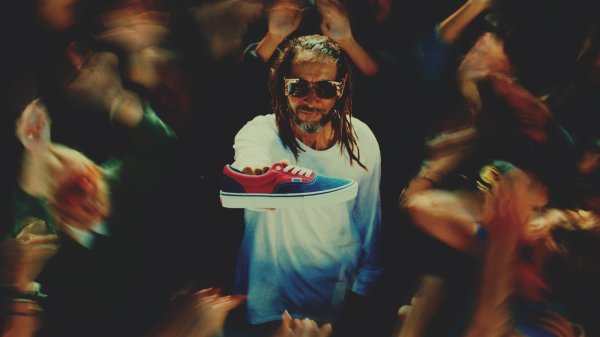 画像8: VANS " SKATE ERA "- BLUE / RED (8)