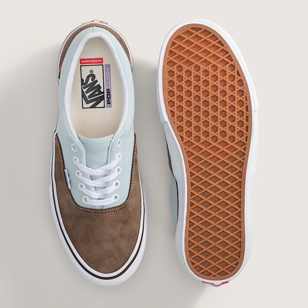 画像2: VANS " SKATE ERA "- BROWN / BLUE (2)