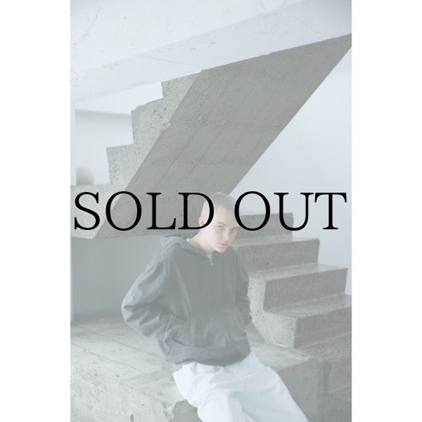 画像11: COMFORTABLE REASON " PIGMENT COATING HOODED JACKET " - OLIVE (11)