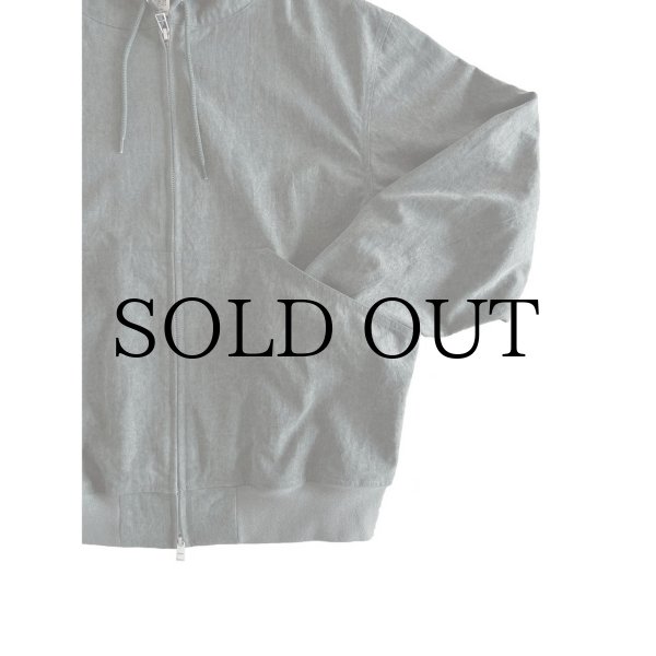 画像3: COMFORTABLE REASON " PIGMENT COATING HOODED JACKET " - OLIVE (3)