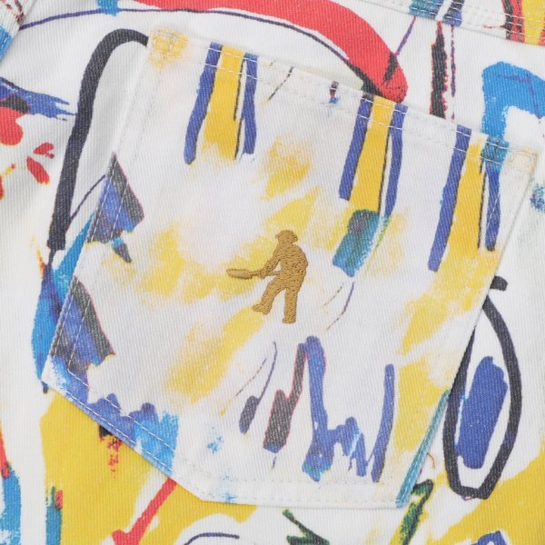 画像4: PASS ~ PORT  " GOES AROUND WORKERS CLUB CLASSIC JEAN " - MULTI (4)