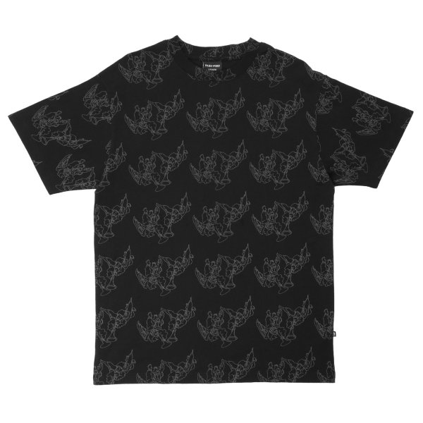 画像1: PASS~PORT " TRUMPETS TEE " - BLACK (1)
