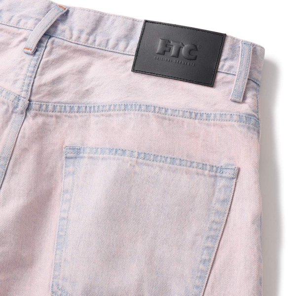 画像6: FTC " EMB /  Baggy Fit " - DYED PINK (6)