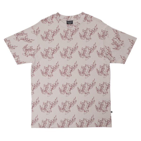 画像1: PASS~PORT " TRUMPETS TEE " - STONE (1)