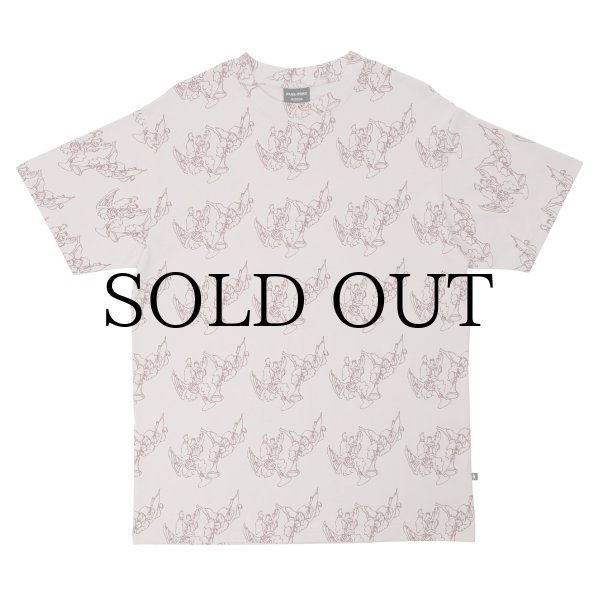 画像1: PASS~PORT " TRUMPETS TEE " - STONE (1)