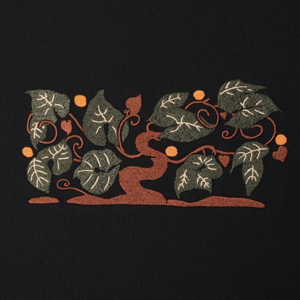 画像3: PASS~PORT " ORCHARD ORGANIC TEE " - BLACK (3)