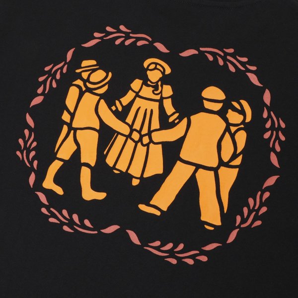 画像5: PASS~PORT " COMMUNAL BELL TEE " - BLACK (5)