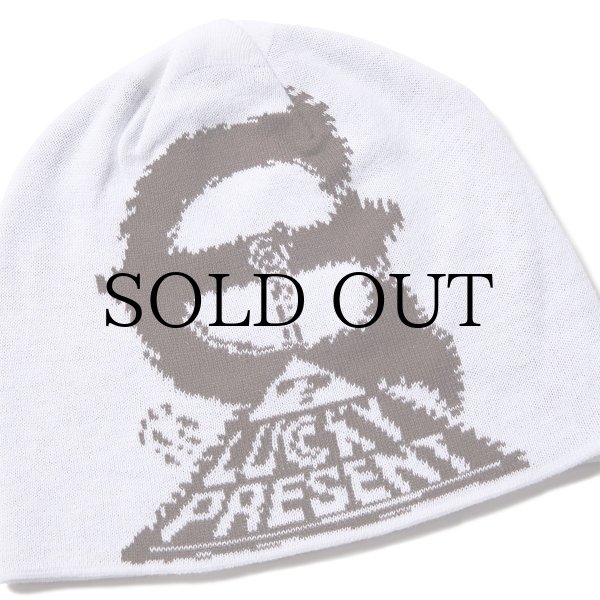 画像2: EVISEN SKATEBOARDS " ATARI LOGO BEANIE " - WHITE (2)