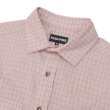 画像2: PASS~PORT " WORKERS CHECK LONG SLEEVE SHIRT " - LIGHT PINK (2)