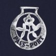 画像3: PASS~PORT " BRASS TEE " - NAVY (3)