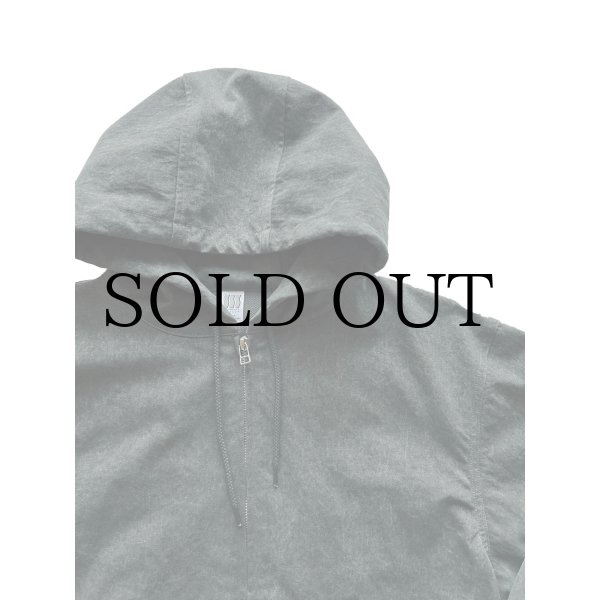 画像2: COMFORTABLE REASON " PIGMENT COATING HOODED JACKET " - OLIVE (2)