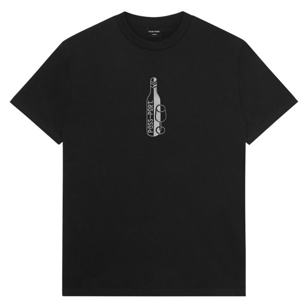 画像1: PASS~PORT " ABV TEE "- BLACK (1)