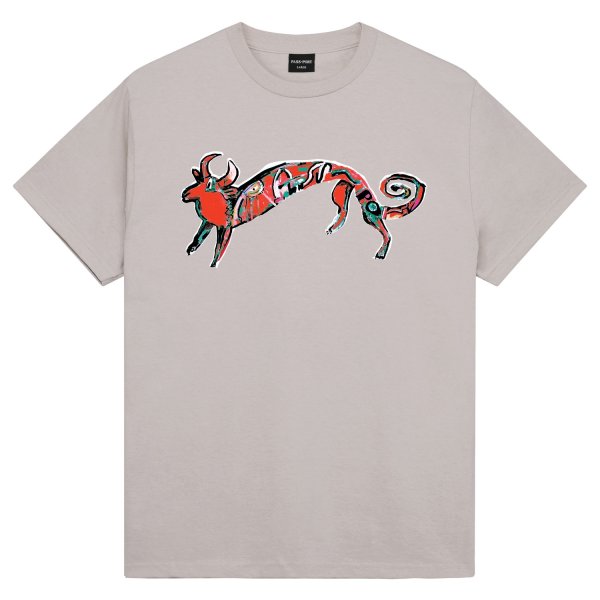 画像1: PASS~PORT " PASS~PORT BULL TEE " - STONE (1)