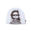 画像1: EVISEN SKATEBOARDS " ATARI LOGO BEANIE " - WHITE (1)
