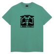 画像1: PASS~PORT " SCISSORCRAFT TEE " - TEAL (1)