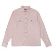 画像1: PASS~PORT " WORKERS CHECK LONG SLEEVE SHIRT " - LIGHT PINK (1)