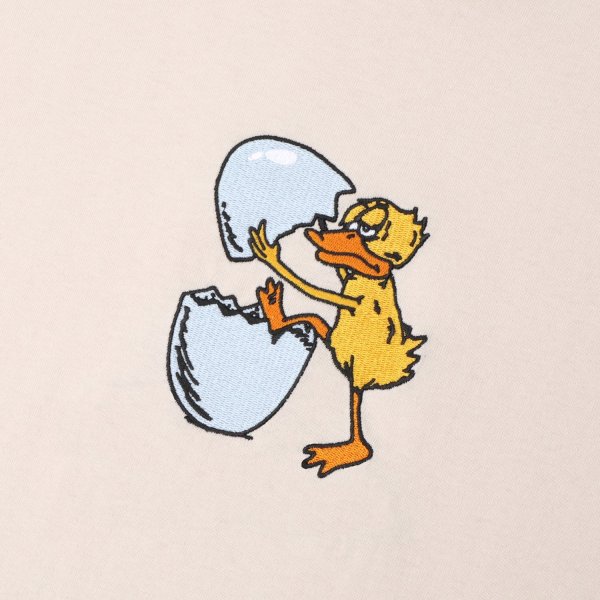 画像2: PASS~PORT " OVER IT TEE " - NATURAL (2)