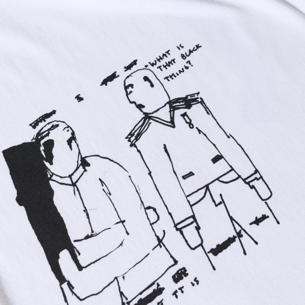 画像4: POLAR SKATE CO. " THE END LS TEE " - WHITE (4)