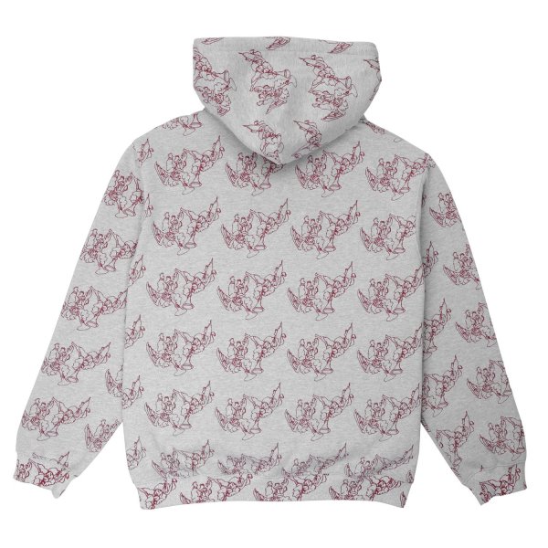 画像2: PASS~PORT " TRUMPETS ZIP HOOD " - ASH (2)