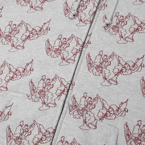 画像4: PASS~PORT " TRUMPETS ZIP HOOD " - ASH (4)