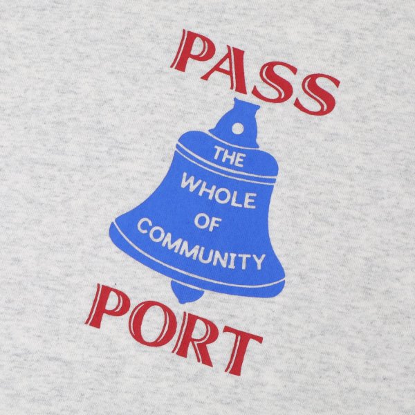 画像3: PASS~PORT " COMMUNAL BELL TEE " - ASH (3)